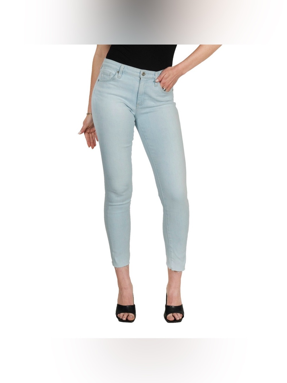 AG Adriano Goldschmied Light Blue Prima Cigarette Ankle